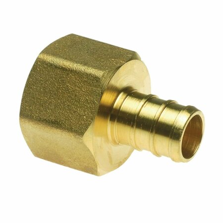 APOLLO VALVES Adapter Pex 1/2In Brass Female APXFA1212